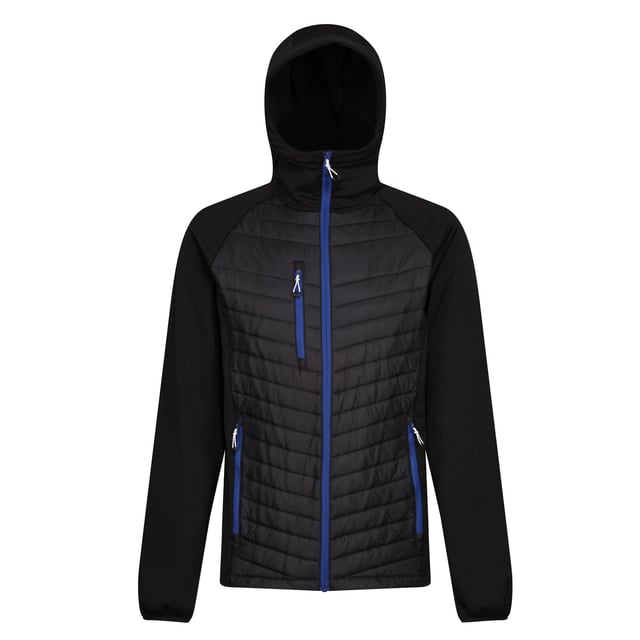 Materiaal: 100% polyester. Stof: Extol Stretch. Vulling: Lichtgewicht, Gerecycled, Warmloft. Ontwerp: Gewatteerd. Stoftechnologie: Ademend, DWR Finish, Warmtebehoud, Isolerend. Halslijn: Kapitein. Mouwtype: Met lange mouwen. Panelled, Stretch Binding. Eigenschappen van de kap: Gegroeid op de kap. Zakken: 2 onderste zakken, 1 borstzak, rits. Bevestiging: Volledige ritssluiting. Geschikt voor: Decoratie.