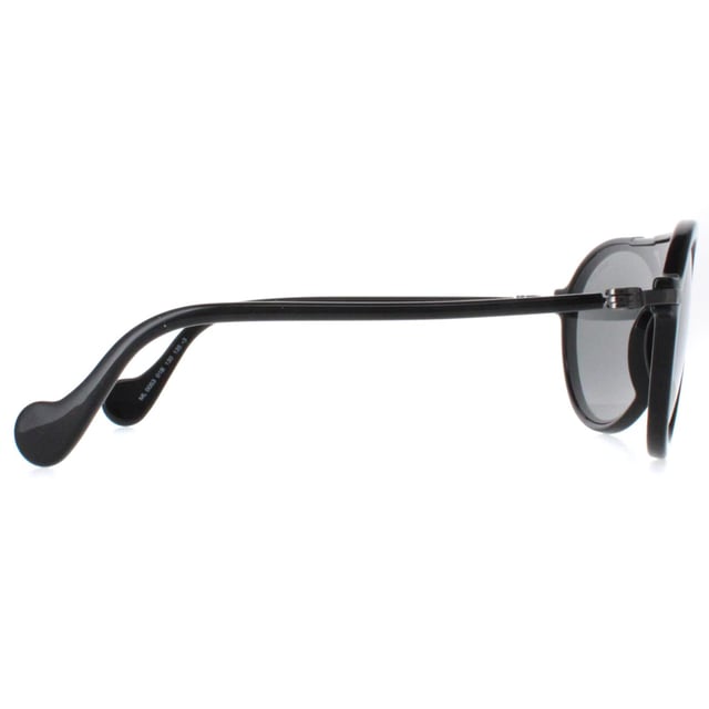 Moncler Round Mens Black Grey Mirror ML0053  Sunglasses boast a sleek and sophisticated design that effortlessly elevates any look. The lightweight acetate frame offers durability and comfort, while the lenses provide optimal clarity and protection against harmful UV rays.