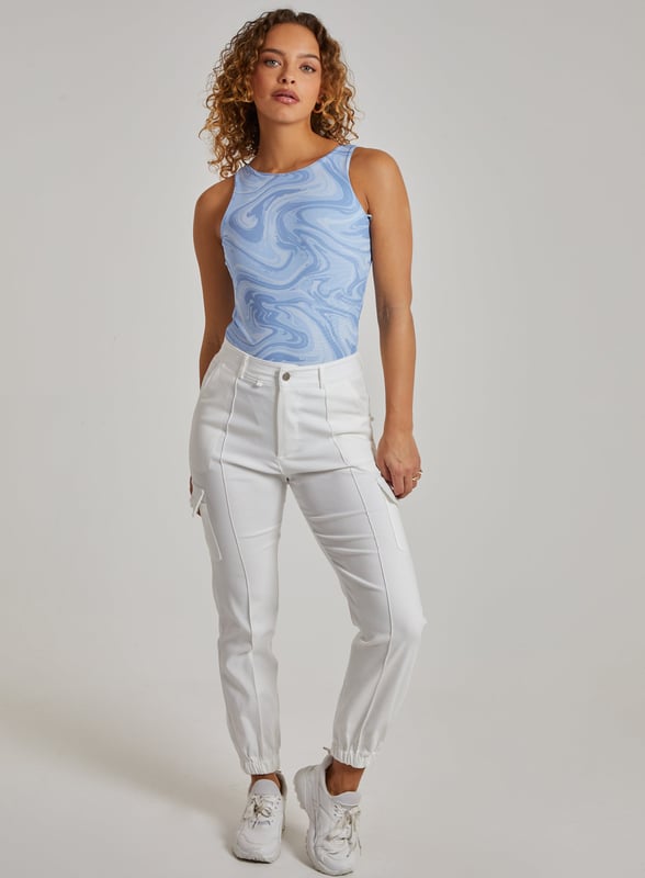 You Make Me Happy 3/4 Sleeve Twirl Bodysuit