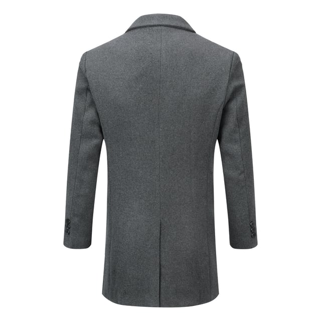 [Materiaalverzorging]

SUPERIEUR MATERIAAL - Wol 30% Polyester 70% Het is comfortabel, ademend, zachter, gladder, gemakkelijker te wassen en behoudt de vorm. Het ademt vrij en absorbeert zweet.

WASVERZORGING - Chemisch reinigen wordt aanbevolen; handwas is beschikbaar, maar met koud water.

VEELZIJDIGE GELEGENHEID - Het is geschikt voor meerdere gelegenheden, zoals het dagelijks leven, zakelijke bijeenkomsten, modieuze feesten, elke grote vakantie, enz.

[Pakket]

1*Jas