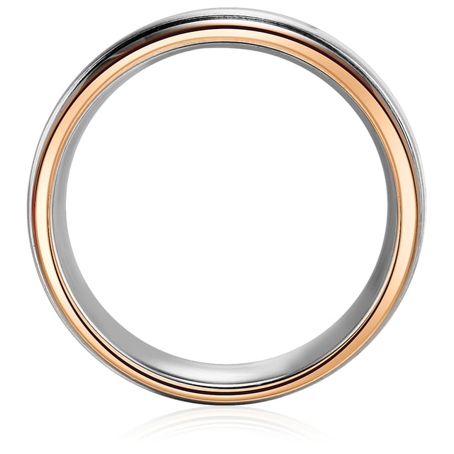Simple, but Oho! Who says that a engagement ring has to glitter? This extravagant creation of the 1934 manufactory in 1934 does not require gemstone and inspires solely with exceptional materials and extraordinary design. The stainless steel tires in Bicolor optics are partially gilded in the trendy rose gold tone and fascinates at second glance through a narrow groove contour. Advantage: stainless steel is not only scratch-resistant and durable, but also convinces with an excellent price-performance ratio. A engagement ring for trend -conscious women - and also an eye -catcher as a bridal jewelry!
