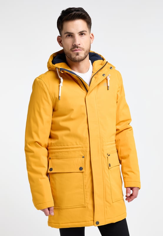 Eine entspannte Winterzeit garantiert Ihnen die wattierte Arctic-Winterjacke von Outdoor-Profi ICEBOUND. Das beschichtete Material ist wind- und wasserabweisend, während die Polar-Fleece-Innenseite für isolierte Wärme sorgt. Äußerlich überzeugt der Parka durch sein zeitloses Design, dass durch die großen aufgesetzten Pattentaschen optimiert wird. Weitere Merkmale sind das innen liegende Zugband in der Taille, die Rippstrickbündchen an den Ärmeln sowie die Kapuze mit starker Kordel. Als sehr praktisch erweisen sich die Function Straps im Inneren des Parkas, wodurch Sie den Mantel wie ein Rucksack über Ihre Schultern tragen können.  Winterparka