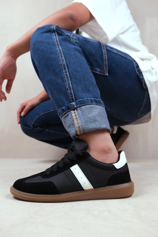 Womens gum sole clearance trainers