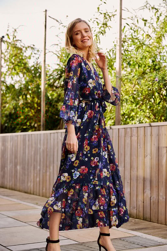 Yumi hotsell navy dress