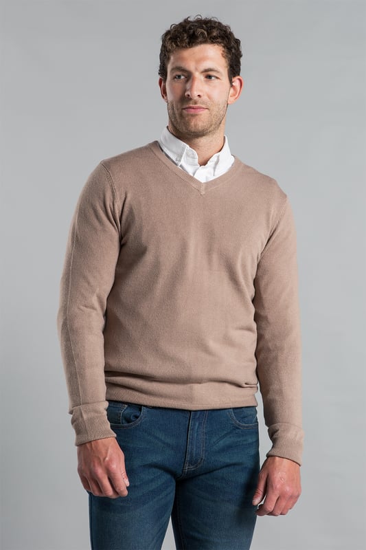This V Neck jumper from Kensington Eastside is a season essential. Features long sleeves and ribbed elasticated neck, waistband and cuffs. Crafted from high-quality materials, this jumper is machine washable for easy care, making it both stylish and practical. Ideal for layering or wearing on its own, it's a versatile piece that complements any outfit.