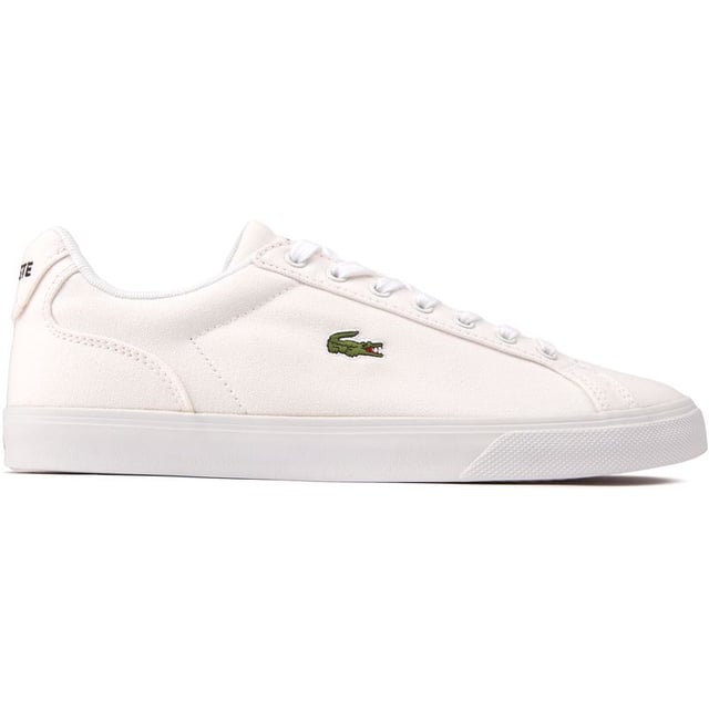 Destaca entre la multitud con estas zapatillas Lerond Pro de inspiración retro de Lacoste, actualizadas y que regresan ahora con un diseño elevado y una característica sostenible. Las zapatillas blancas estilo cancha están confeccionadas con cuero de primera calidad combinado con una elegante suela de goma y una plantilla Ortholite acolchada. para un estilo de vida contemporáneo de Lacoste.