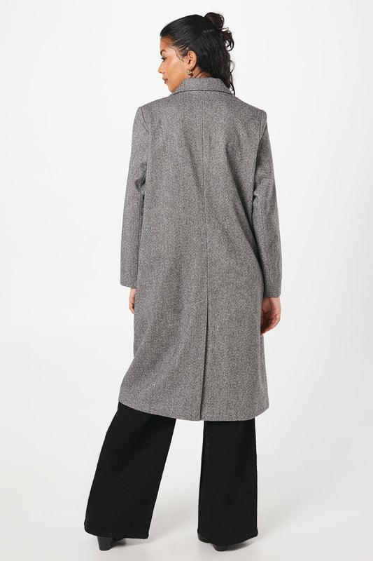 Petite herringbone coat store