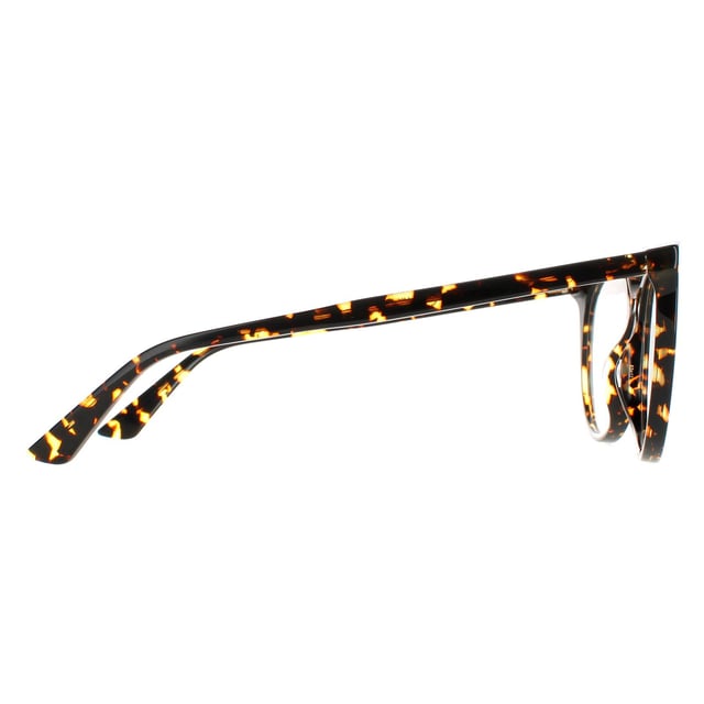 Gucci Round Dames Havana GG0093O -bril zijn een moderne kattenoogstijl gemaakt van lichtgewicht acetaat. Het Gucci -embleem speelt op de hoeken van het frontframe voor merkherkenning.