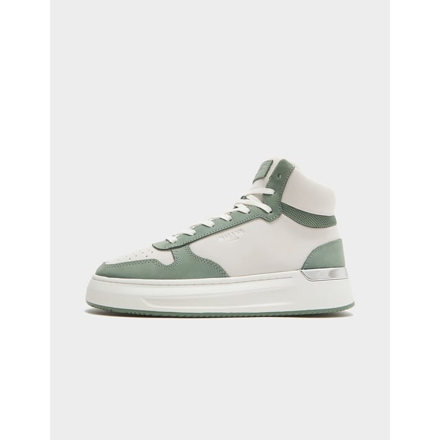 Women s Mallet Hoxton Mid Top Trainers in Green
