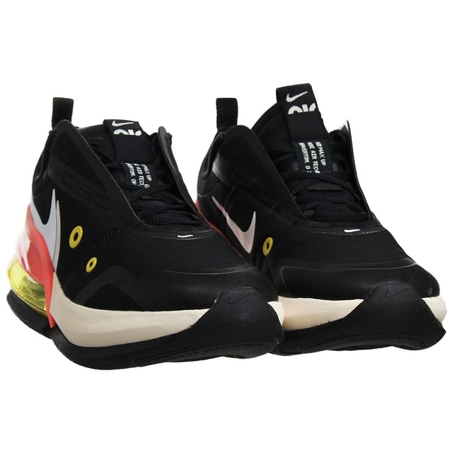 Las zapatillas Nike Air Max Up negras para mujer son la personificación del estilo deportivo y la comodidad innovadora. Diseñadas para satisfacer a la mujer moderna que valora tanto la moda como el rendimiento, estas zapatillas combinan la icónica tecnología Air Max con un diseño elegante y chic. Profundicemos en las características clave que hacen de estas zapatillas una elección destacada para las mujeres activas:

 Diseño elegante y femenino:  Las zapatillas Nike Air Max Up presentan un diseño moderno y elegante adaptado a las preferencias de moda de las mujeres. El elegante color negro añade un toque de sofisticación a tu atuendo.

 Amortiguación Air Max:  Estas zapatillas incorporan la famosa tecnología de amortiguación Air Max de Nike en la suela. Esto proporciona una amortiguación y absorción de impactos excepcionales, lo que permite una experiencia cómoda y de apoyo durante largas caminatas o actividades atléticas.

 Construcción ligera:  A pesar de la avanzada tecnología, estas zapatillas mantienen un diseño ligero. Esto asegura que tus pies no se cansarán fácilmente, haciéndolas perfectas para un uso prolongado.

 Parte superior transpirable:  La parte superior de estas zapatillas está fabricada con materiales transpirables que ayudan a regular la temperatura y la humedad, manteniendo tus pies frescos y cómodos incluso durante entrenamientos intensos.

 Duraderas y de alta calidad:  Nike es conocida por su compromiso con la calidad, y estas zapatillas no son una excepción. Están fabricadas para soportar el uso diario y con materiales duraderos que garantizan su longevidad.

 Marca Nike:  El icónico logotipo Nike Swoosh luce con orgullo en los laterales de la zapatilla, reflejando la dedicación de la marca tanto a la calidad como al estilo.
