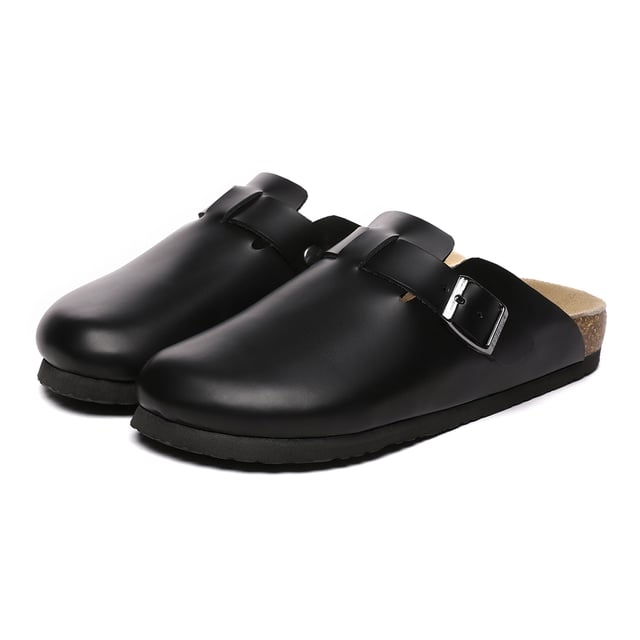 EVER AU Sandalias Zueco Confort Mujer Piel Pintail - Piel Negra Las chanclas Pintail para mujer añaden un toque chic a cualquier conjunto. Confeccionadas meticulosamente en piel nobuk engrasada de primera calidad, desprenden un atractivo atemporal y están pensadas para desarrollar un aspecto único y cuidado con el paso del tiempo.
Artículo nº EAU5004
Descripción: - Exterior de piel - Entresuela de cuero de vaca - Suela de EVA