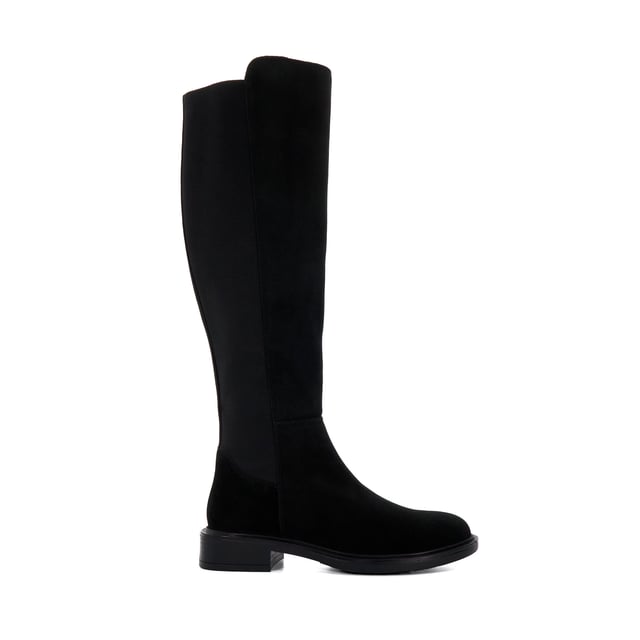 A fitted style that's designed with a high leg and flat sole, Texting has been crafted from soft suede and is a must-have cold-weather design that goes with almost any autumn/winter ensemble.