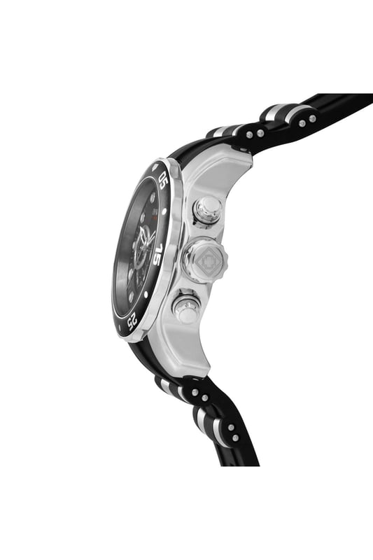 El Invicta 6977 tiene una caja de acero inoxidable de 48 millimetros con una esfera negro.
Esta modelo funciona con un movimiento de Cuarzo preciso.
Resistencia a la presión de aqua de 10 bares.
Este modelo es parte de la colección Invicta Pro Diver - SCUBA.

2 años de garantía Invicta.