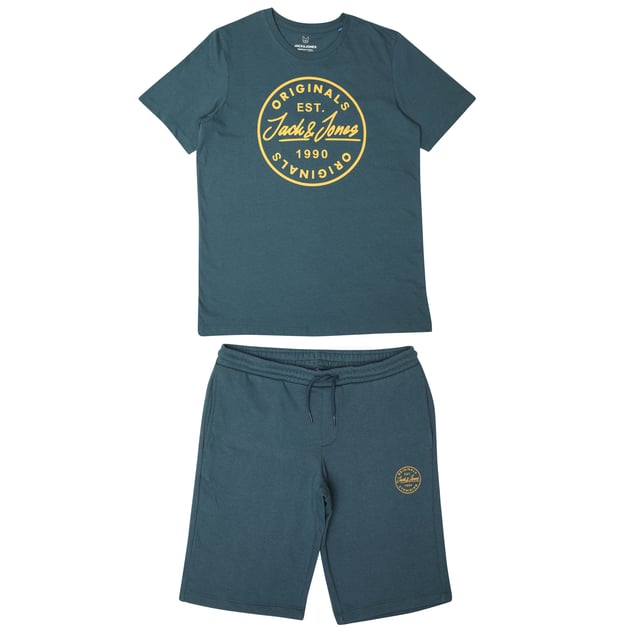 JACK & JONES Junior T-Shirt | Teenager T-Shirt | Normal Schnitt | Rundhals | Kurzarm