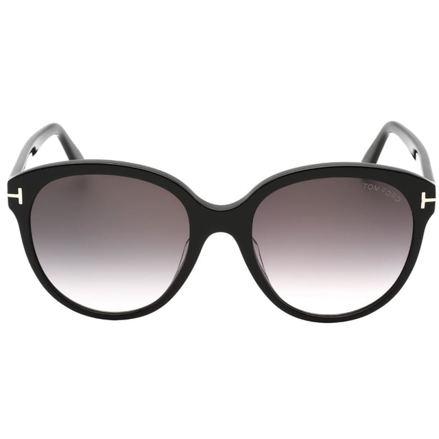 Tom Ford Black Sunglasses, Lens Width = 58mm, Nose Bridge Width = 20mm, Arm Length = 145mm, Sunglasses, Sunglasses Case, Cleaning Cloth and Care Instructions all Included, 100% Protection Against UVA &amp; UVB Sunlight and Conform to British Standard EN 1836:2005, Black Sunglasses