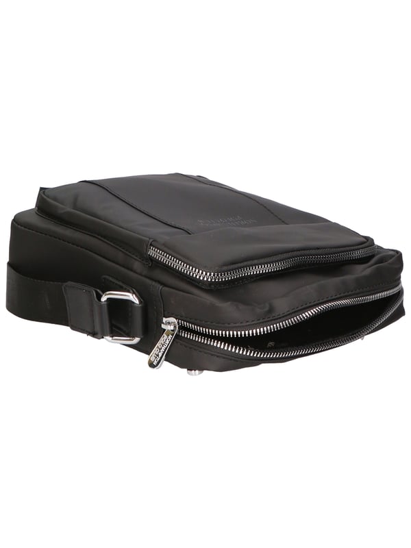 Northampton polo club Messenger -Umhängetasche aus weichem Stoff und veganem Leder. Veganer Produkt.