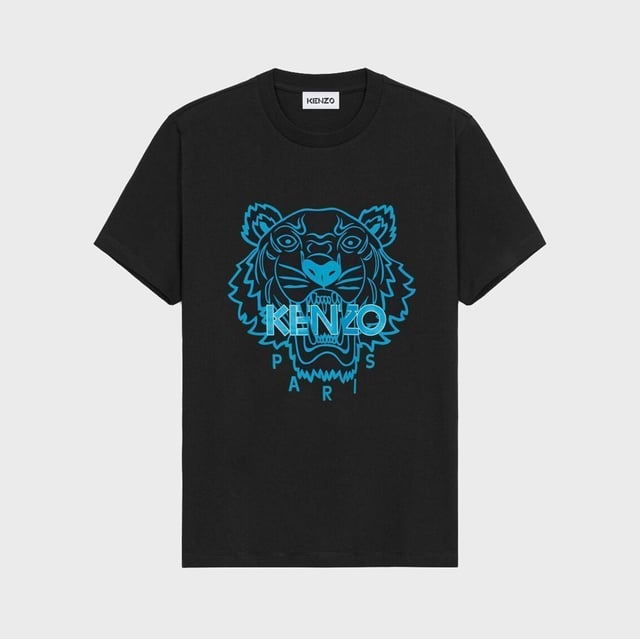 Black and blue kenzo t outlet shirt