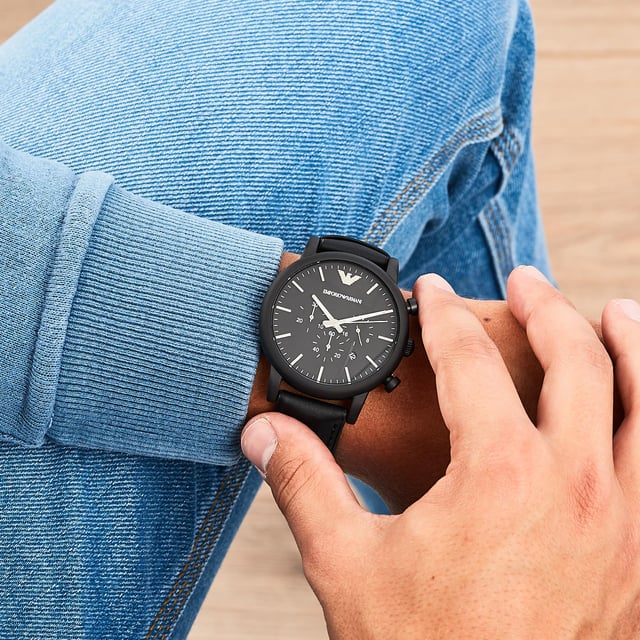 Emporio Armani Luigi Men s Black Watch AR1970