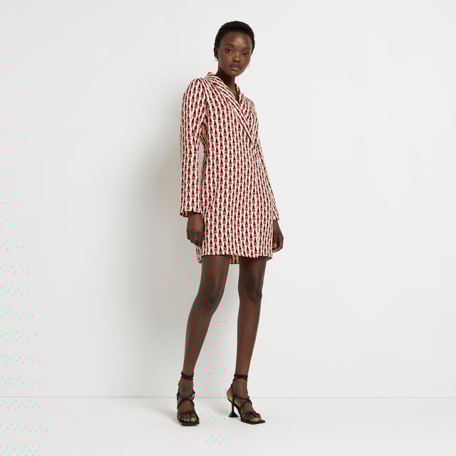 River island outlet blazer dress