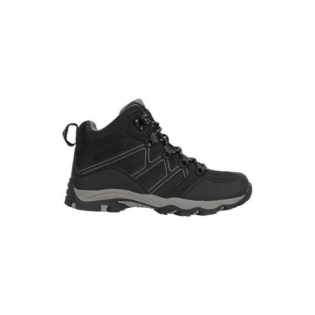 Upper: Mesh, Synthetic. Lining: Mesh. 5 Eyelets. Fabric Technology: Durable. Breathable, Cushioned Footbed, Padded Tongue, Pull Tab. Flat. Design: Logo. Sole Features: Extra Stability, Hardwearing. Fastening: Lace Up.