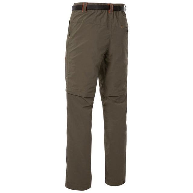 Trespass Mens Rynne B Mosquito Repellent Cargo Trousers (Olive)