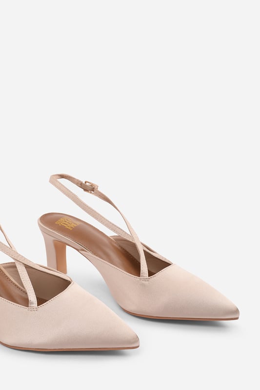 Elevate your style with our Raizel Pointed Toe Low Block Heel With Cross Over Ankle Strap. These heels are the perfect addition to your shoe collection, offering a fashion-forward design combined with comfort.

Key Features:



Pointed Toe: The pointed toe of these heels adds a touch of sophistication and elegance to your look. It creates a sleek and stylish silhouette that can elevate any outfit.

Low Block Heel: The low block heel provides the perfect amount of height without sacrificing comfort. It offers stability and support, allowing you to confidently walk and stand for extended periods.

Crossover Strap: The crossover strap detail adds a trendy and modern element to these heels. It not only enhances the visual appeal but also provides additional support and security, ensuring a comfortable fit.

Durable Construction: These heels are made from high-quality materials that are built to last. The sturdy construction ensures durability and longevity, allowing you to enjoy these stylish heels for years to come.

Specifications:


Design: Pointed toe low block heel with crossover strap
Heel Height: 2.5' (6.3cm) approx
Closure: Buckle

Step up your style game with our Raizel Pointed Toe Low Block Heel With Cross Over Ankle Strap. These heels offer a combination of fashion and comfort, allowing you to showcase your unique style while staying comfortable throughout the day. Add a touch of elegance to any outfit with these versatile and stylish heels.