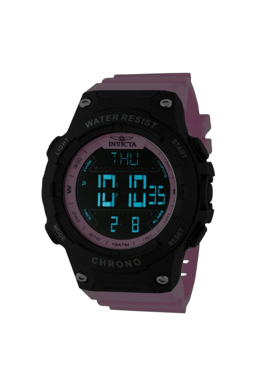 El Invicta 48051 tiene una caja de plastico de 52 millimetros con una esfera negro.
Esta modelo funciona con un movimiento de Cuarzo preciso.
Resistencia a la presión de aqua de 10 bares.
Este modelo es parte de la colección Invicta Racing.

2 años de garantía Invicta.