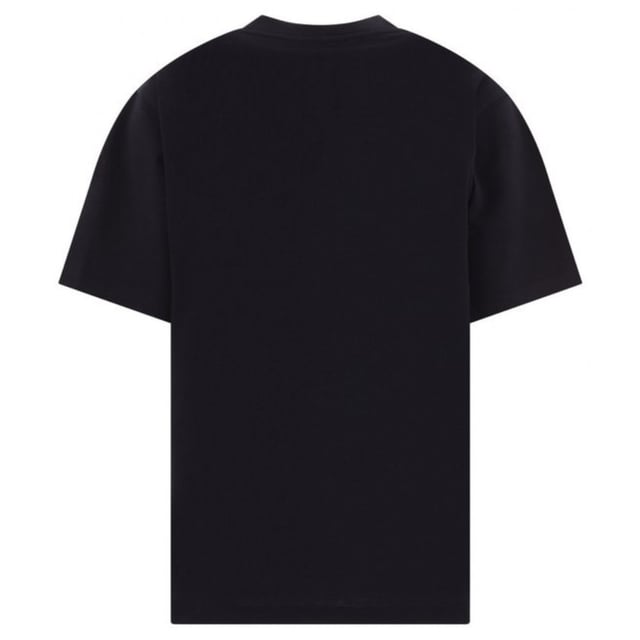 Moncler Bold Circle Logo Black T-Shirt Moncler Black Tee 100% Cotton Moncler Branding, Large Motif On Back Of Tee Crew Neck, Short Sleeve Style: 8C00024829HP 999