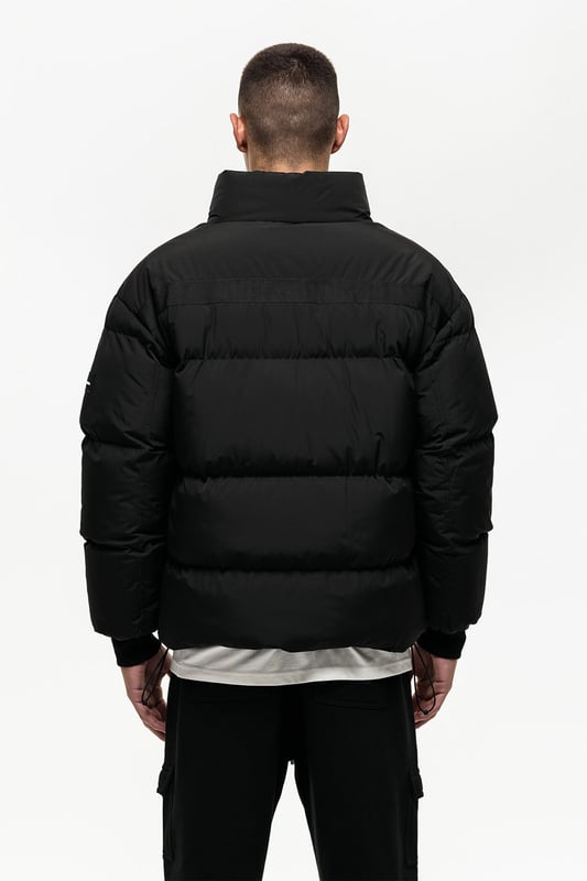 Good for nothing top black puffer jacket