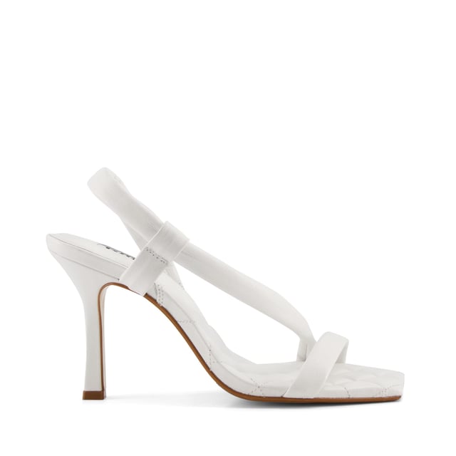 Simple sale white sandals