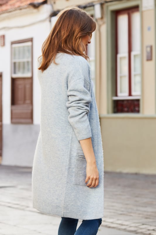 Zip pocket cardigan on sale