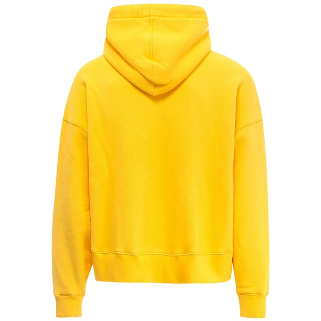 Step out in classic style with the Palm Angels Yellow Hoodie. Crafted from 100% cotton in Italy, it features a regular fit that's true to size. The hoodie is detailed with a bright Shark Logo and large branding, plus an embroidered logo. Elasticated waist and sleeve endings add extra comfort. Start your day off in comfort and style., Regular Fit, Fits True To Size, Palm Angels Yellow Hoodie, Shark Logo and Large Brading, Embroidered Logo, Drawstring Adjustable Hood, Large Front Kangaroo Pocket, 100% Cotton, Made In Italy, Long Sleeve, Elasticated Waist and Sleeve Endings, Classic Brand Logo