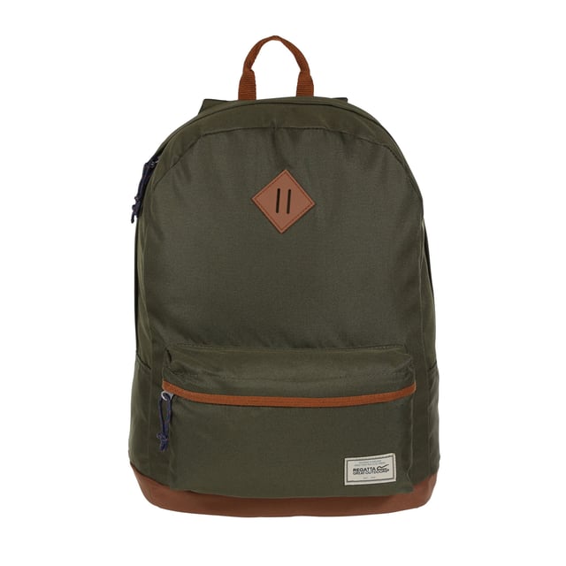 100% Polyester. Stoff: Recycelt. Verschluss: Reißverschluss. Verstellbarer Schultergurt, Schlüsselclip, Laptop-Tasche, gepolsterte Gurte. Fächer: Laptop. Taschen: 1 Sicherheitstasche, 1 gepolsterte Tasche, 1 Vordertasche, 1 Reißverschlusstasche. Fassungsvermögen: 20L. 43 x 30 x 16 cm