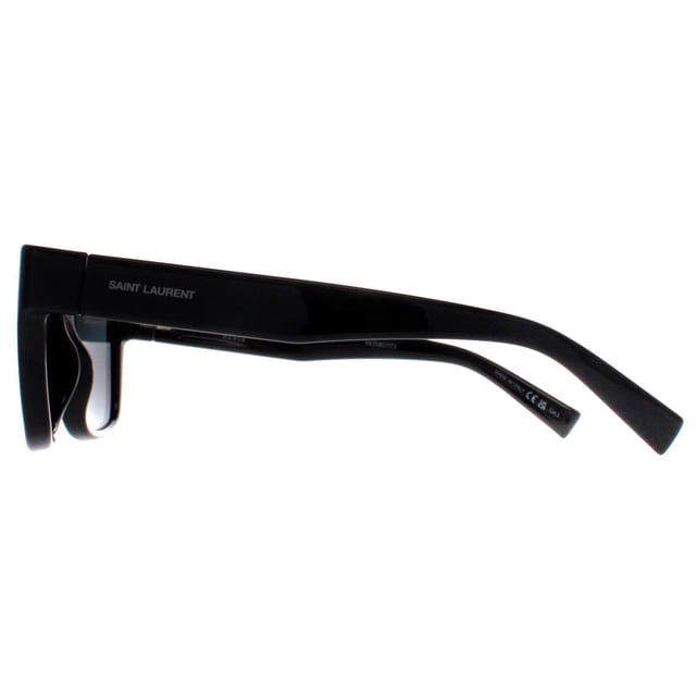 Saint Laurent Square Womens Black Grey SL674  Sunglasses are a stylish acetate frame meticulously crafted in Italy. The square frames boast an understated yet unmistakable Saint Laurent style. Not only do these sunglasses make a bold fashion statement, but they also prioritize functionality by providing superb UV protection, ensuring both style and eye care in equal measure.