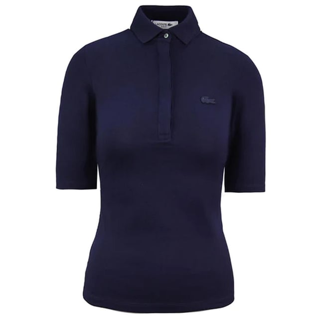Lacoste Slim Fit Womens Turquoise Polo Shirt main image 1