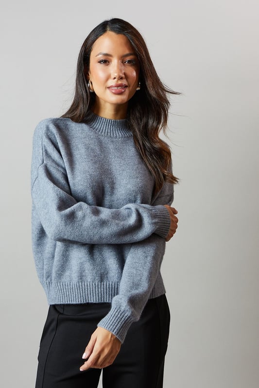 High Neck Jumper