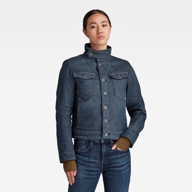 G star slim shop sherpa jacket