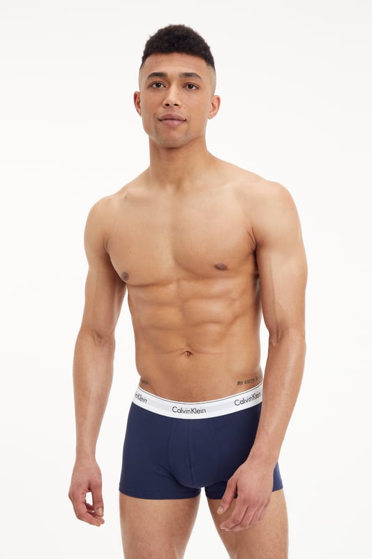 Calvin Klein Paquete de 3 Trunks para Hombre de Algodón Moderno con Stretch