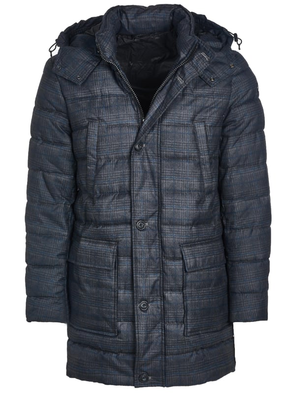 100% Polyester; Trussardi-jas;  Model: 52S002101T001595 E280;  Hoogwaardige afwerking;  Sluiting: knopen;  normale pasvorm;  Trussardi-logodetails
