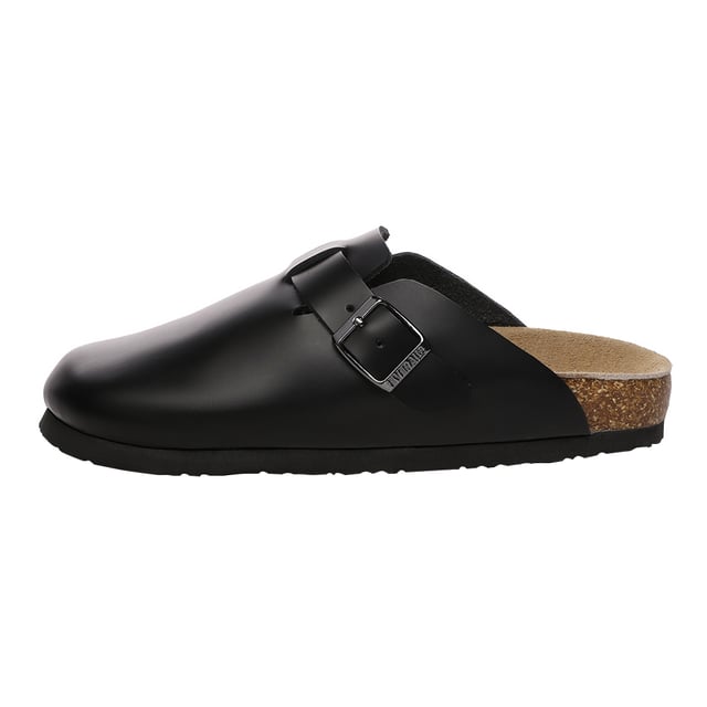 EVER AU Sandalias Zueco Confort Mujer Piel Pintail - Piel Negra Las chanclas Pintail para mujer añaden un toque chic a cualquier conjunto. Confeccionadas meticulosamente en piel nobuk engrasada de primera calidad, desprenden un atractivo atemporal y están pensadas para desarrollar un aspecto único y cuidado con el paso del tiempo.
Artículo nº EAU5004
Descripción: - Exterior de piel - Entresuela de cuero de vaca - Suela de EVA