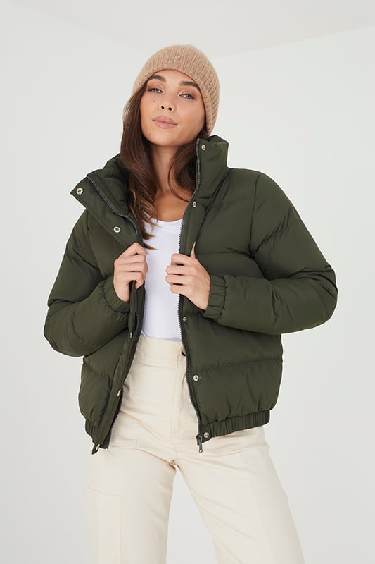 Brave soul sale khaki jacket