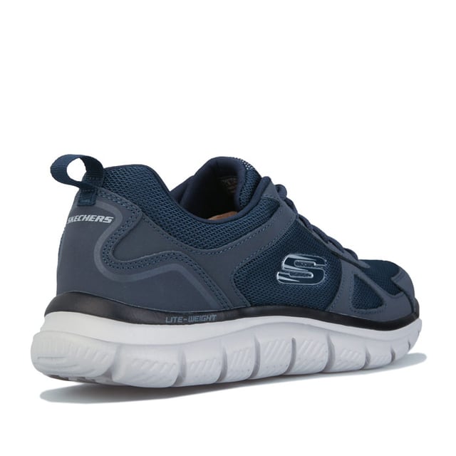 Men s Skechers Track Scloric Trainers In Navy