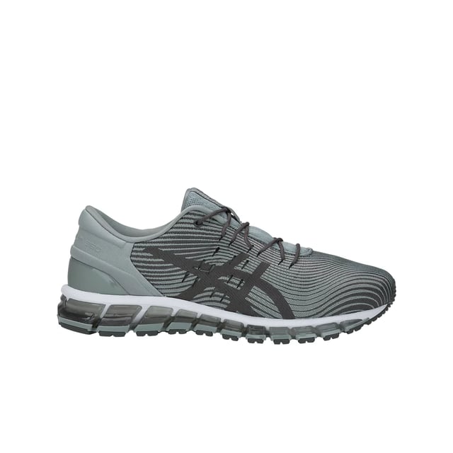 Mens grey asics trainers on sale