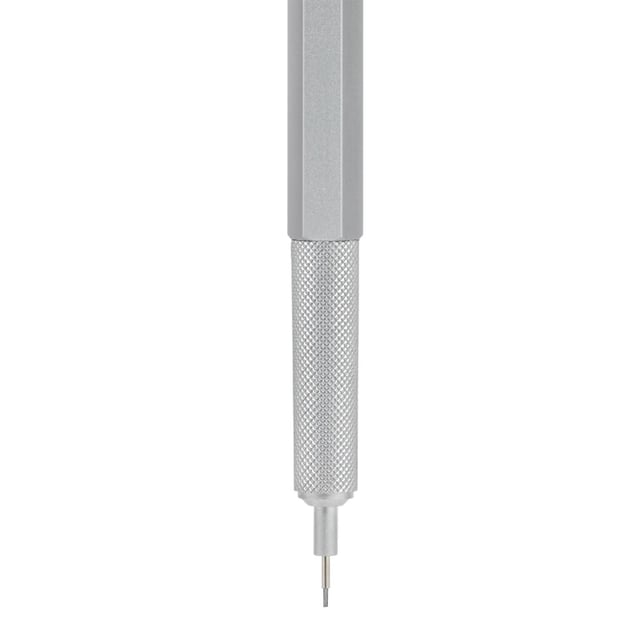 Rotring 600 Mechanical Pencil Silver Barrel Drafting 0.7mm For School