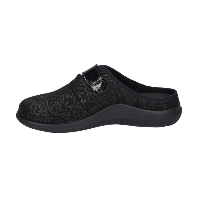 Nuestras zapatillas fabricadas con fina Lack. La práctica cremallera sirve para una sujeción firme en el zapato. Este modelo tiene una plantilla extraíble para cambiarse. La construcción Strobel se utiliza normalmente para los zapatillas de correr porque hace que el zapato sea especialmente deportivo. Gracias al ancho de zapato G estas zapatillas son muy cómodass para los pies normales. En casa, la zapatillas es.