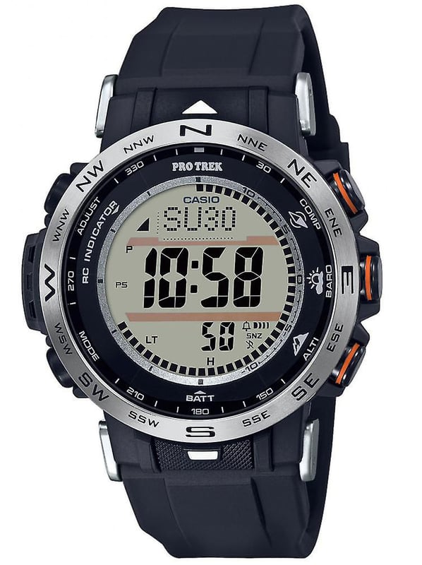 Casio protrek black store