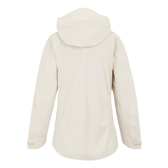 Materiaal: Gerecycleerd polyester. Stof: Ripstop, Stretch. Ontwerp: Logo, eenvoudig. Stoftechnologie: Ademend, Duurzaam, DWR Finish, Isotex 15000, Lichtgewicht, Waterafstotend, Waterdicht, Winddicht. Halslijn: Kap, staande kraag. Manchet: Haak en Lijn Riem. Mouwtype: Met lange mouwen. Getapete naden, Mesh panelen onder de armen, Ritsen onder de armen. Kapkenmerken: Verstelbaar, Gegroeid op Kap, Technisch. Zakken: 2 Onderzakken, 1 Binnenzak, Ritssluiting. Bevestiging: Volledige ritssluiting. 10000g/m²/24hrs. 8 UK: 32 in. 10 VK: 34 in. 12 VK: 36 in. 14 VK: 38 in. 20 VK: 45 in. 18 VK: 43 in. 16 VK: 40 in.