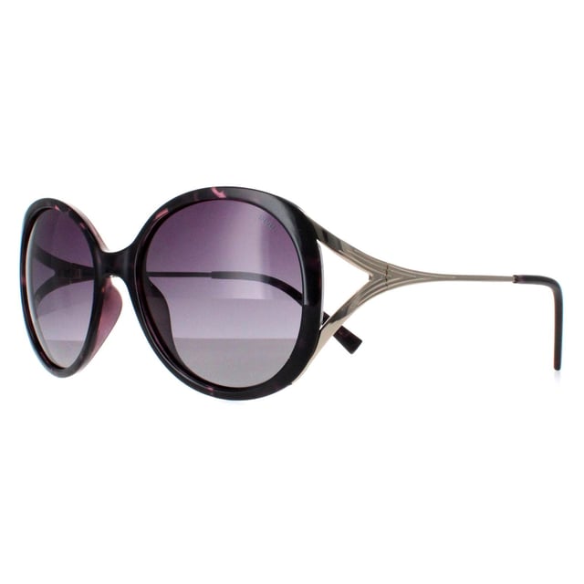 INVU Ronde Vrouwen Donker Tortoise Paars Demi Goud Paars Gepolariseerde B2117 Zonnebril Verhoog je stijl met de INVU Designer Zonnebril model B2117C, ontworpen voor vrouwen die gedurfde elegantie omarmen. Deze prachtige zonnebril heeft een rond montuur van donker tortoise-paars kunststof met slanke metalen pootjes, perfect aangevuld met paarse gepolariseerde glazen met kleurverloop. Het B2117C model combineert vintage allure met moderne functionaliteit en biedt superieure UV-bescherming en de hele dag comfort. Deze eersteklas zonnebril is verkrijgbaar met een ongelofelijke korting op de normale verkoopprijs en is het perfecte accessoire voor elke fashion-forward garderobe. Verwen jezelf met luxe en maak een levendig statement met INVU, terwijl je geniet van uitzonderlijke besparingen.