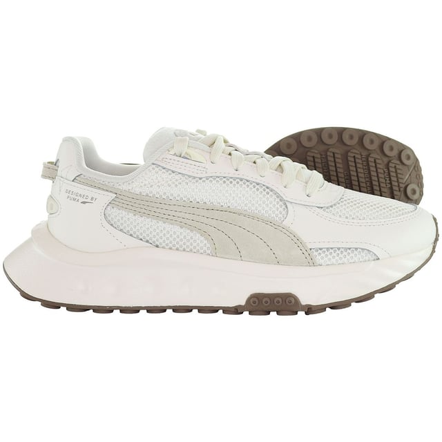 Trendy white trainers on sale