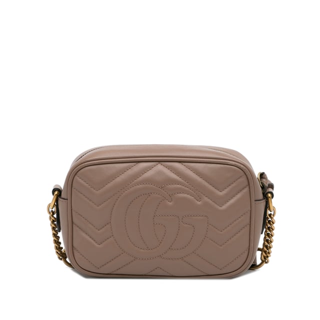 Gucci gg closure 2024 leather chain crossbody